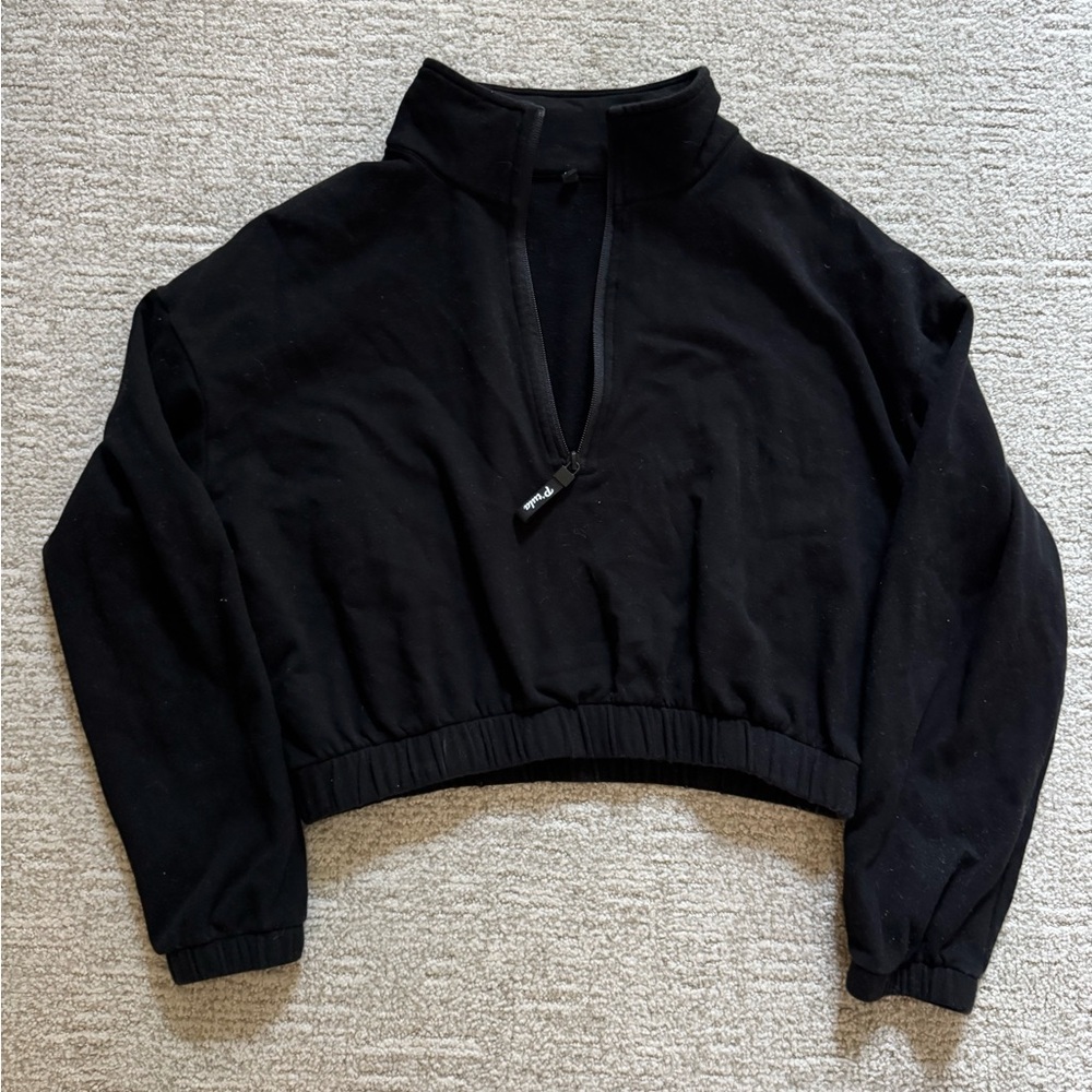 P’tula Mara Scrunch Sweatshirt - Black, M